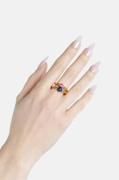 Casa Batlló Ring In Gold And Blue -Mam Originals Shop 45 BATLLO 0404 anbz2u