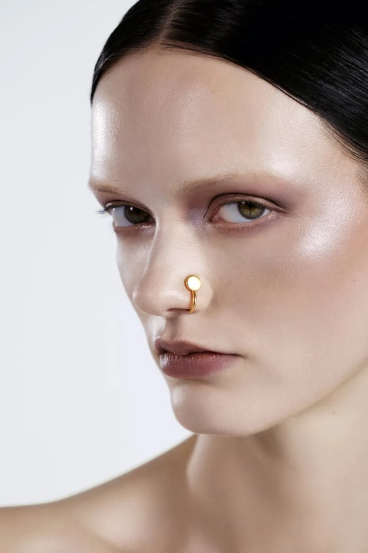 Gold Lip Cuff Jewelry 2 Gold Lip Cuff Jewelry - Image 2