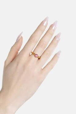 Casa Batlló Ring In Gold And Rose