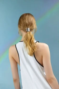 Small Silver Ponytail Cuff -Mam Originals Shop 5 AMULET IRIS04021 y5ppki