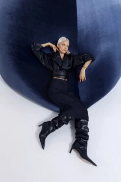 Big Chunky Gold Hoop Earring -Mam Originals Shop 5 BLOWUP23 0290 n8jors