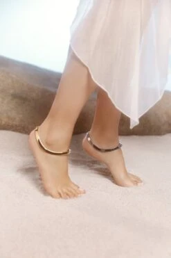 Gold Ankle Bracelet 10 Gold Ankle Bracelet -Mam Originals Shop 52 39 EARTH1316 fgxj2l