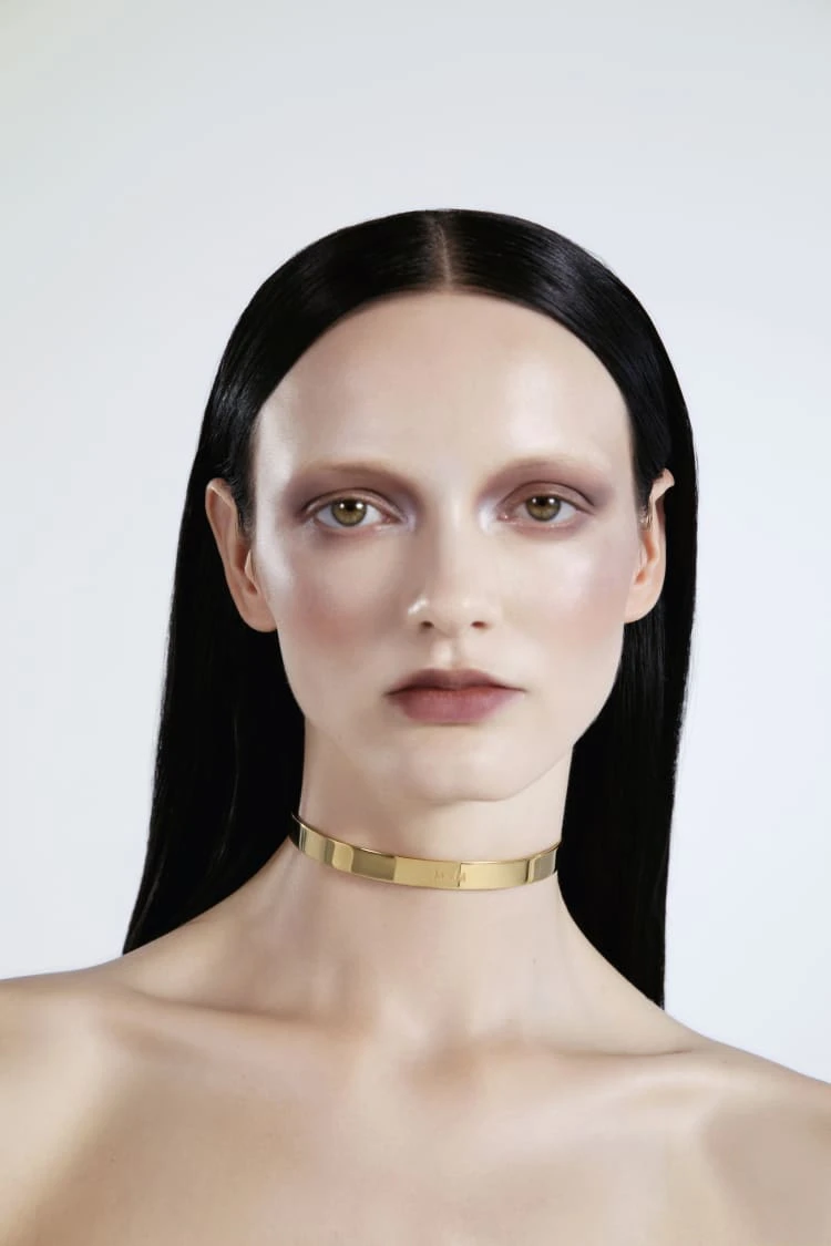 Gold Thick Simple Choker 2 Gold Thick Simple Choker - Image 2
