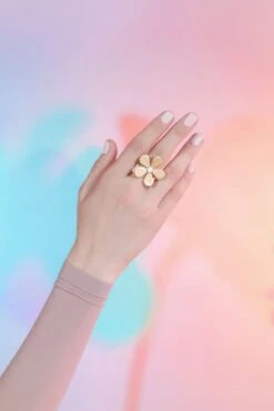 Gold Flower Ring