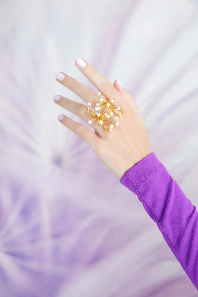 Mini Pearls Ring 1 Mini Pearls Ring