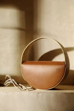 Raffia Round Large Bag