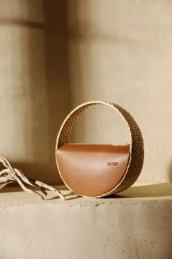 Raffia Round Small Bag