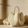 Raffia Tote Bag