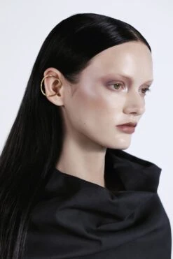 Gold Perfect Round Ear Cuff