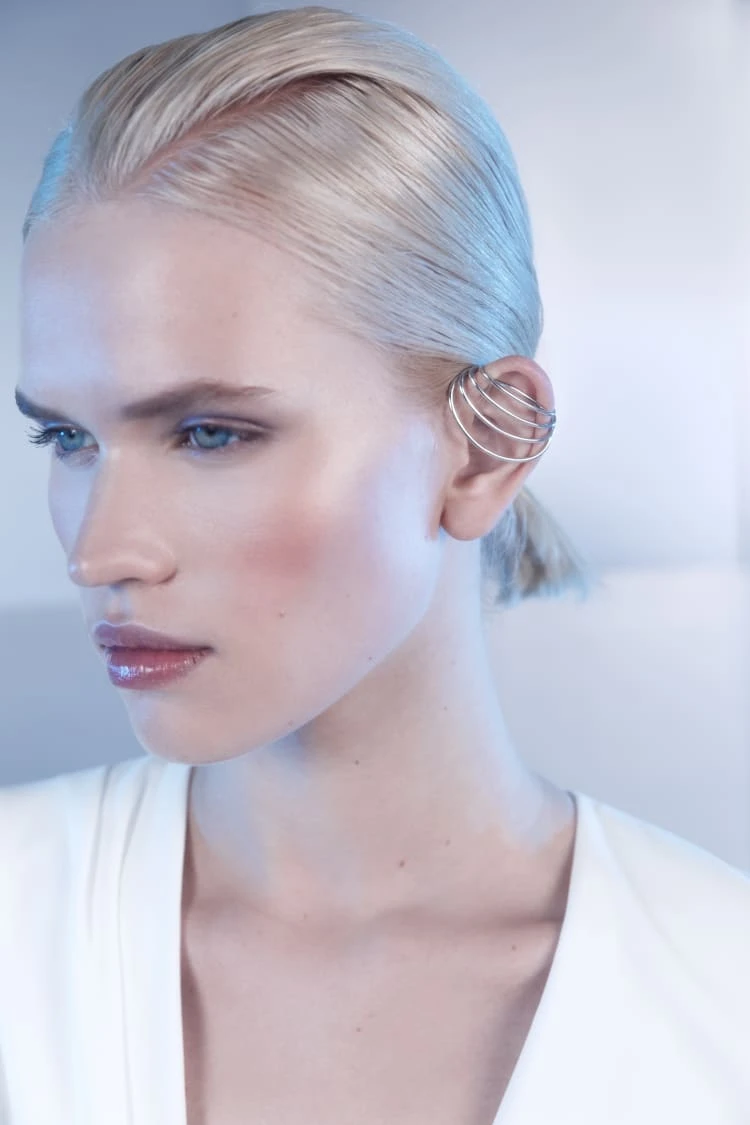 Silver Spiral Ear Cuff 3 Silver Spiral Ear Cuff - Image 3