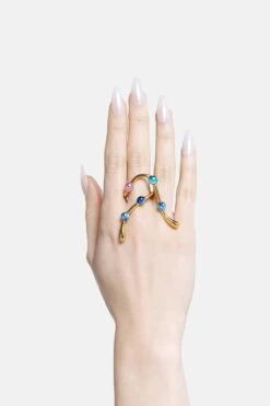 Casa Batlló Asymmetric Ring In Gold -Mam Originals Shop 68 BATLLO 0585 ommbpc 377b77b0 6282 4816 9de9 3555d785d850