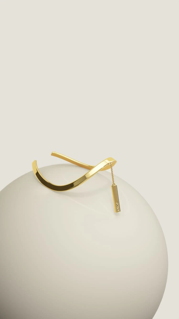 Gold Ankle Bracelet With Chain 6 Gold Ankle Bracelet With Chain - Image 6