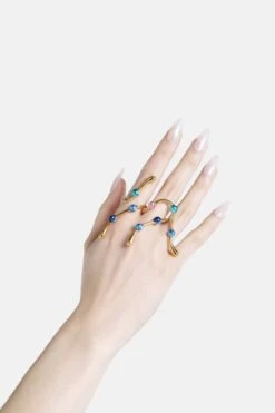 Casa Batlló Asymmetric Ring In Gold