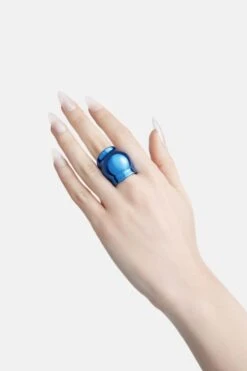 Casa Batlló Ball Ring In Blue