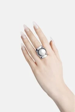 Casa Batlló Ball Ring In Silver