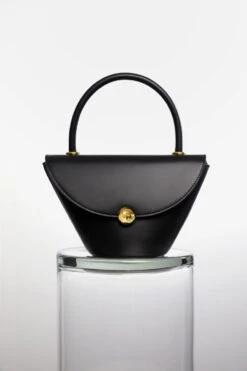 Black Flap Bag