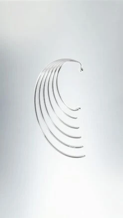 Silver Wrap Around Ear Cuff -Mam Originals Shop 7 abfjjh