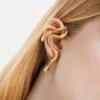 Undulating Earcuff In Gold