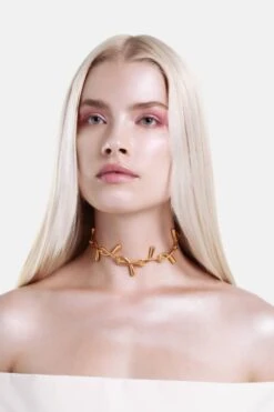 Drops Chain Necklace - Gold