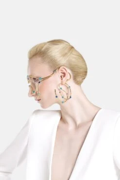 Casa Batlló Jewelry Mask In Gold