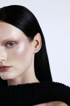 Silver Simple Ear Climber