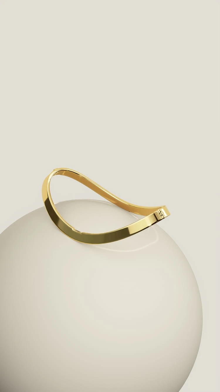 Gold Ankle Bracelet 6 Gold Ankle Bracelet - Image 6