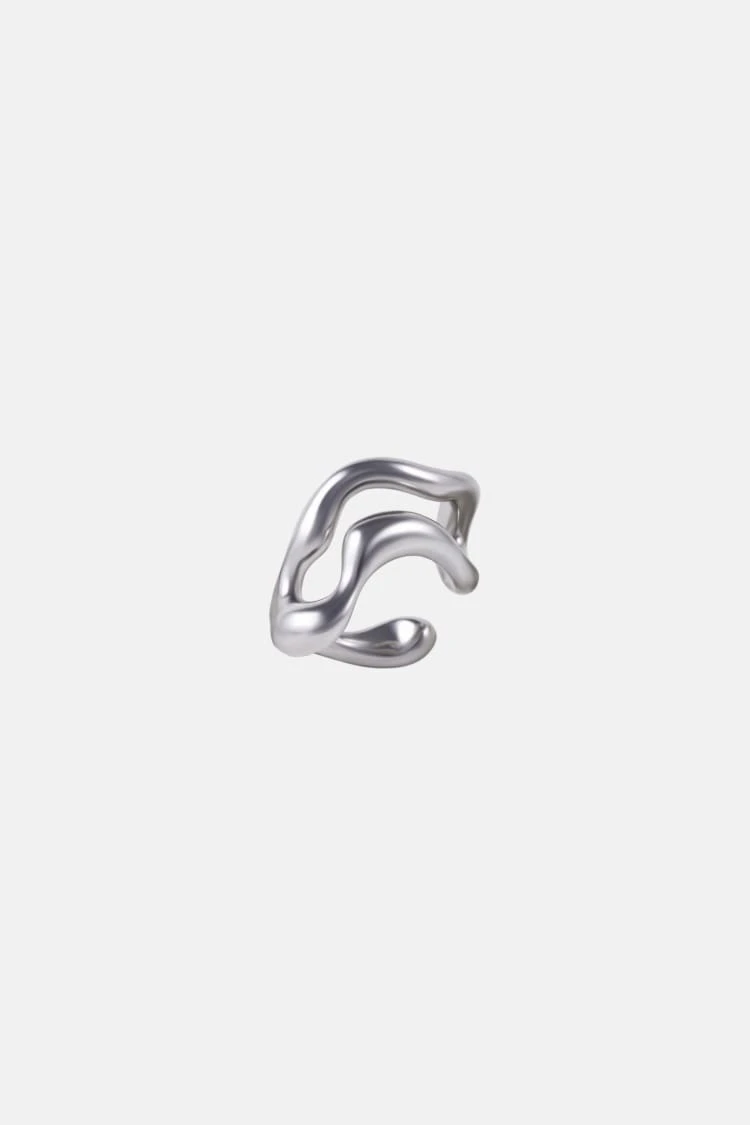 Freeform Silver Ring 4 Freeform Silver Ring - Image 4