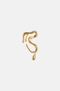 Undulating Earcuff In Gold -Mam Originals Shop ATLNTS PRODUCT0891 tjygjj