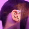 Silver Snake Ear Cuff