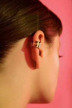 Gold Round Ear Cuff -Mam Originals Shop AUREA3758 31 tgzyw7