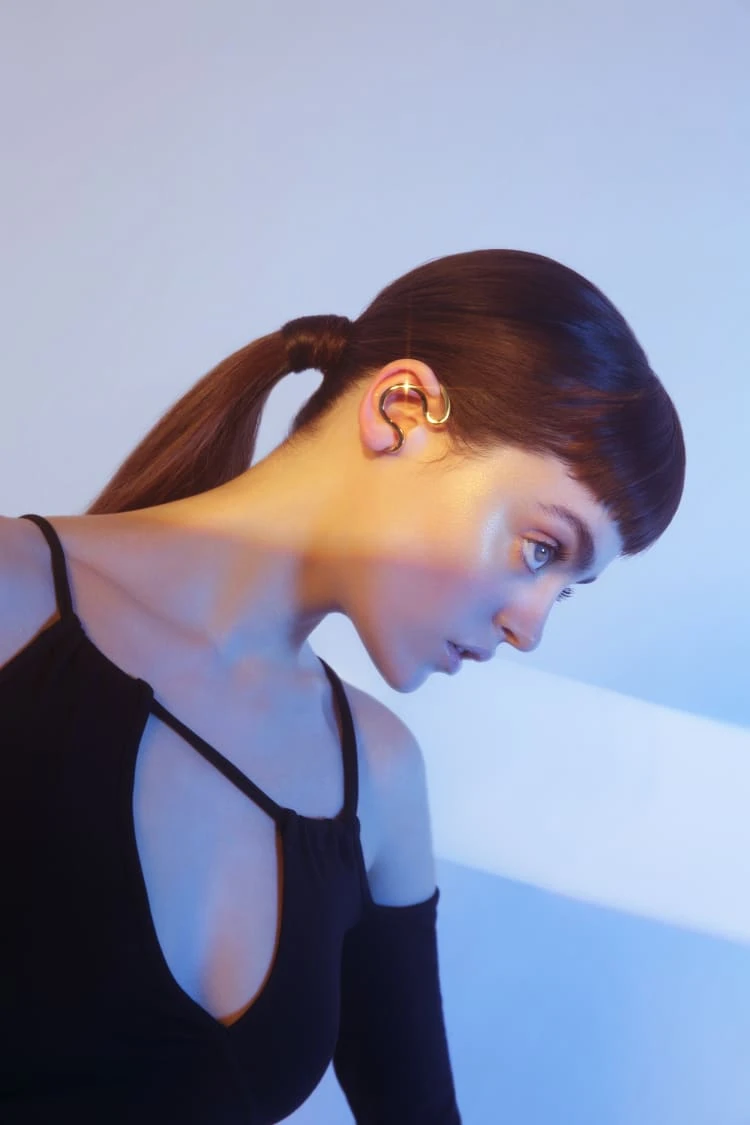 Gold Snake Ear Cuff 2 Gold Snake Ear Cuff - Image 2