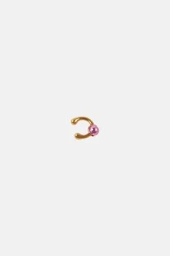 Casa Batlló Huggie Earcuff In Gold And Rose -Mam Originals Shop BTLLO PRODUCT0937 dmhazm