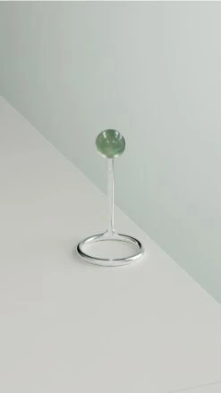 Silver Nail Ring With Stone 11 Silver Nail Ring With Stone -Mam Originals Shop HRMake Up 15 007MAM selected ogudrl