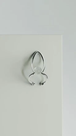 Silver Nail Ring With Embedded Stone 9 Silver Nail Ring With Embedded Stone -Mam Originals Shop HRMake Up 19 003MAM bzwwa8