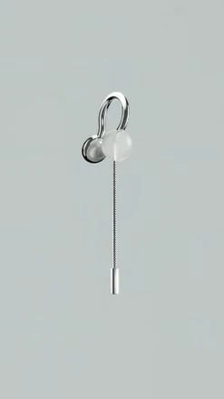 Silver Lip Cuff With Chain -Mam Originals Shop HRMake Up 21 003MAM B szmvea