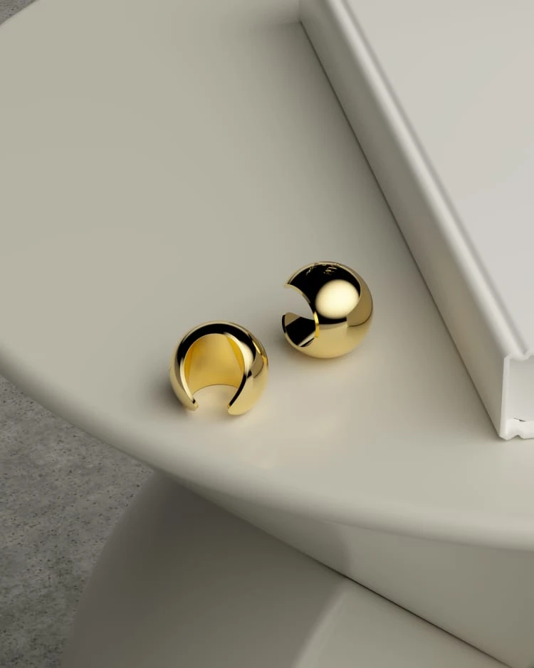 Gold Dome Ring 4 Gold Dome Ring - Image 4