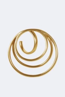 Gold Many Coils Hoop Earrings -Mam Originals Shop NEW ORBIT PRDCT0141 hil7nq