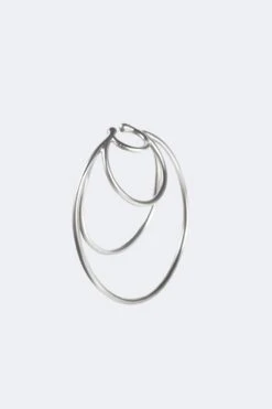 Silver Coils Hoop Ear Cuff -Mam Originals Shop NEW ORBIT PRDCT0184 zmbhxx