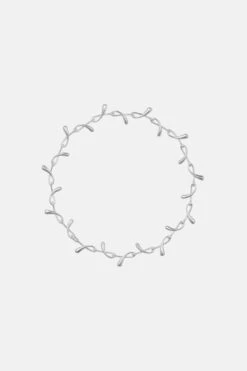 Drops Chain Necklace - Silver -Mam Originals Shop PLEIADIANS PRODUCT S212 l2nrsl