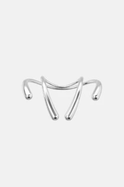 Drops Huge Necklace - Silver -Mam Originals Shop PLEIADIANS PRODUCT S270 ylc8l0