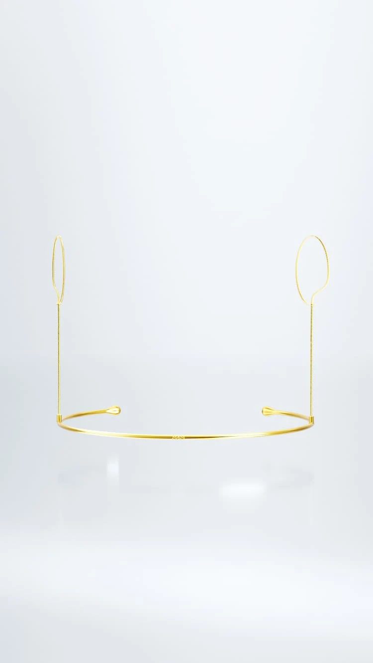 Gold Unique Necklace 5 Gold Unique Necklace - Image 5